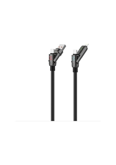 Özel Üretim Elektronik Tablet İçin İhtiyaç Nb-295 Işıklı Göstergeli Hızlı Şarj Data Kablosu 4'ü