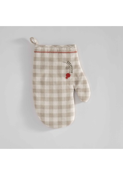 Linens Pomegranate Mutfak Eldiveni Bej