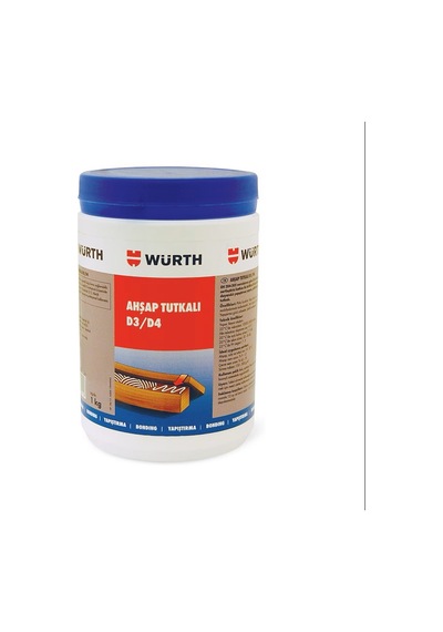 Würth D3/d4 Ahşap Tutkalı Beyaz 1 Kg: Nem Dirençli Ve Güçlü İç Mekan Bağlantıları