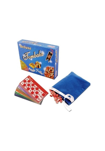 Vıp Kalite Deluxe Tombala Yılbaşı Oyunları Ahşap Pullu Tombala Büyük Boy Oyun Kartları Aile Oyunları