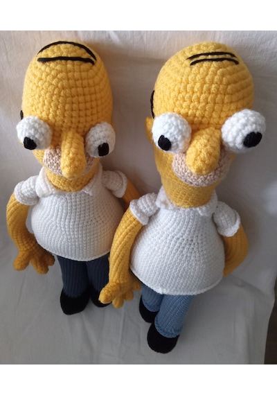 Amigurumi Simpson Baba Oyuncak