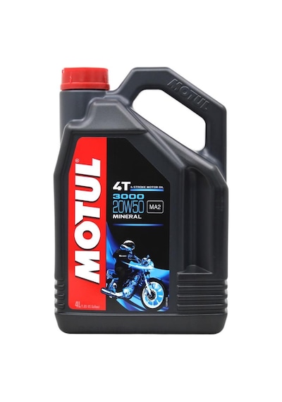 Motul 3000 20W-50 4T 4 Zamanlı Motosiklet Motor Yağı 4 L