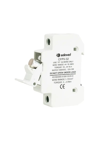 Solinved Dc Kartuş 10x38 Sigorta Yuvası - Slvfshl