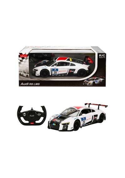 Mey İthalat 1:14 Audi R8 Lms Uzaktan Kumandalı Işıklı Araba Beyaz