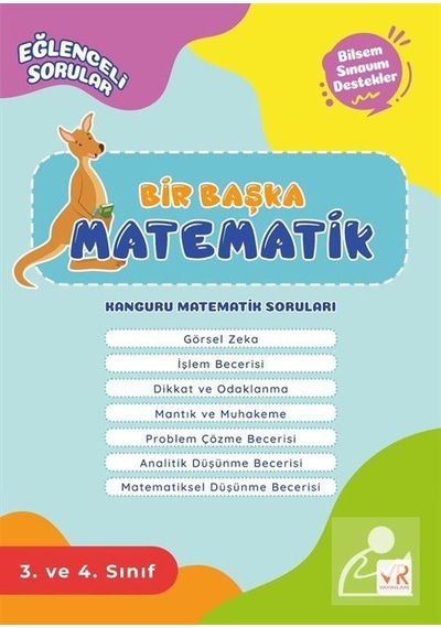 Bir Başka Matematik 3. ve 4. Sınıf  -  Kanguru Matematik Soruları -  VR Yayınları