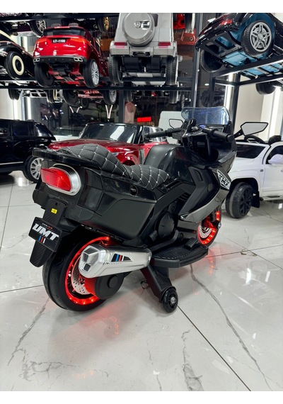 Öykü Bebek Dünyası Akülü Motor 2-8 Yaş Siyah