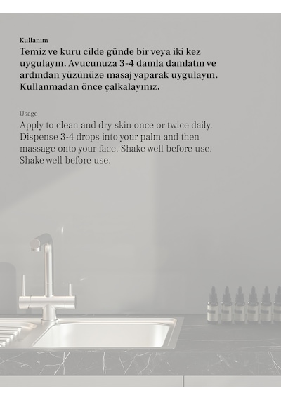 İnce Çizgi Ve Kırışıklıkların Görünümünü Azaltıcı Sıkılaştırıcı Serum 20ml