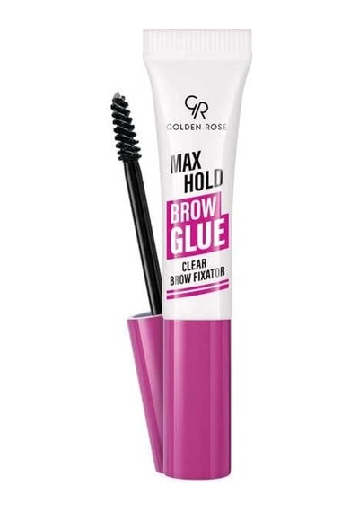 Max Hold Brow Glue - Şeffaf Kaş Sabitleyici Jel Biotin & B5 İçerikli Çok Renkli