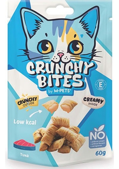 M-pets Crunchy Bites Ton Balıklı Kedi Ödül Maması 60 Gr 244-30058.01