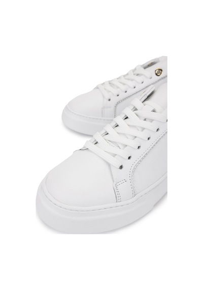 Tamer Tanca Kadın Hakiki Deri Beyaz Sneakers & Spor Ayakkabı 1145 502 Bn Ayk Y26 Beyaz