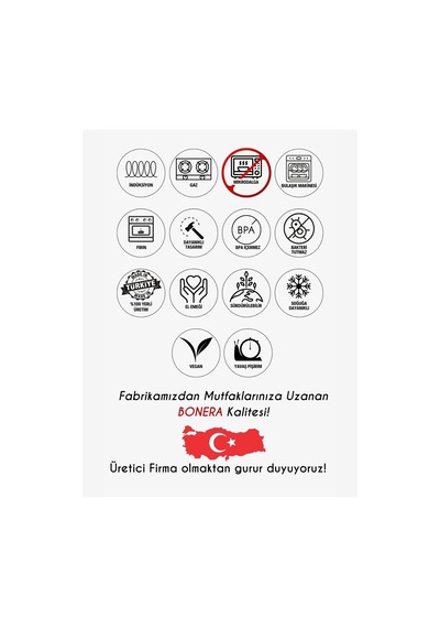 16cm Çiçek Desenli Tekli Cam Kapaklı Emaye Güveç Tencere Beyaz