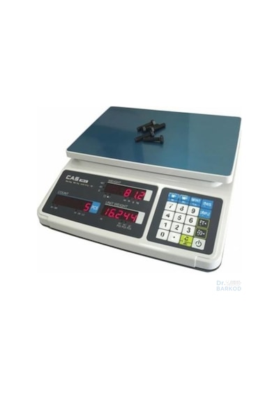 Cas Pr-30C Sayım Terazisi 30 KG 1 Gr Siyah