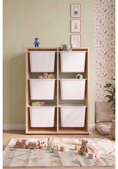 6 Adet Ultra Büyük Çekmeceli 123 Cm Safir Meşe Çocuk Odası Oyuncak Dolabı Ve Çok Amaçlı Saklama Ünitesi - Depolayıcı Düzenleyici Organizer 6 Adet Ultra Büyük Çekmeceli 123 Cm Safir Meşe Çocuk Odası Oyuncak Dolabı Ve Çok Amaçlı Saklama Ünitesi - Depolayıcı Düzenleyici Organizer