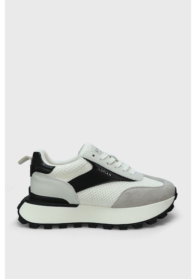 Lufian Marta Kadın Sneaker Ayakkabı Ekru Ekru 122230032100520 Ekru