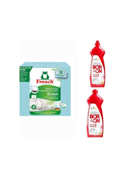 Doğal Organik Ve Vegan Bulaşık Deterjanı Seti.