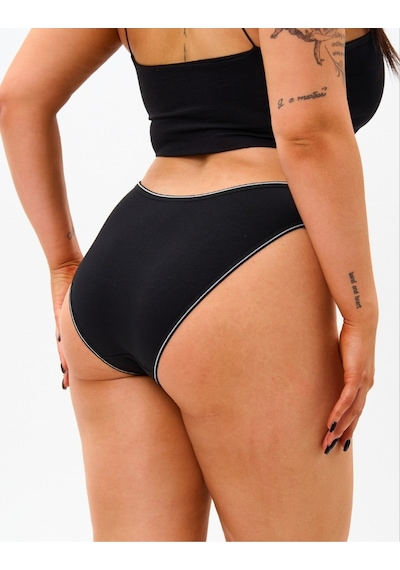 Alya Underwear Kedi Baskılı Su Yolu Lastikli Kadın Bikini Külot-7'li Paket Y13