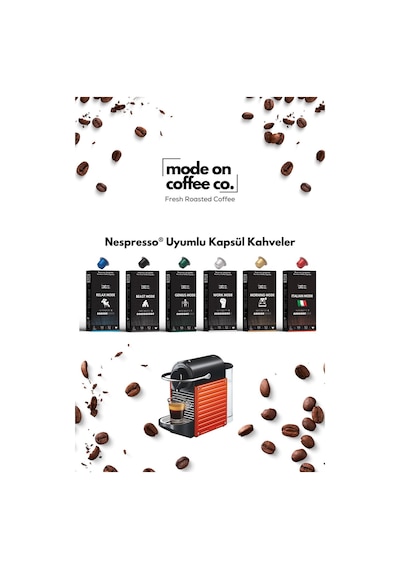 Work Mode Nespresso Uyumlu Alüminyum Kapsül Kahve - 60 Adet Diğer