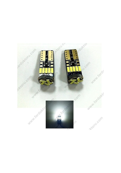 Fardoktoru T10 Dipsiz Led Park Ampulü 5000K Soft Beyaz 15Smd W5W N11.2811