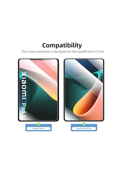 Xiaomi Mi Pad 5 / Mi Pad 5 Pro 11 Inç 2021 Uyumlu Nano Kırılmaz Esnek Cam Koruyucu Kılıf