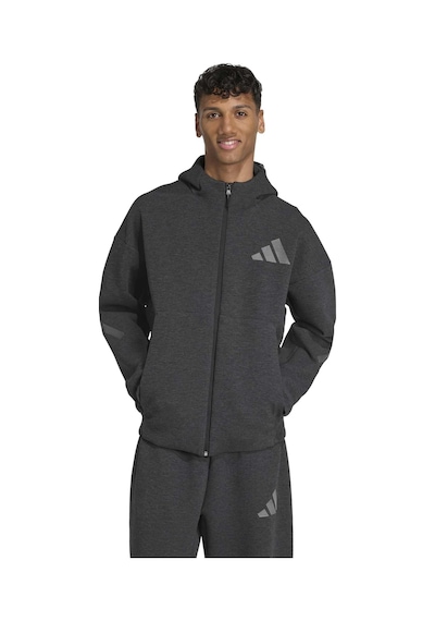 Blckme Adidas Erkek Günlük Kapşonlu Eşofman Üstü M Z.n.e. Pr Fz Jm6055 Siyah