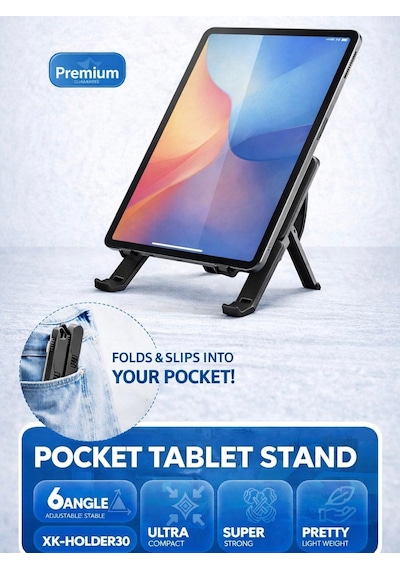 Samsung Galaxy Tab S7+ Plus Sm-t970 12.4'' Uyumlu Ergonomik Tablet Çalışma Seti Stand+klavye+mouse Diğer