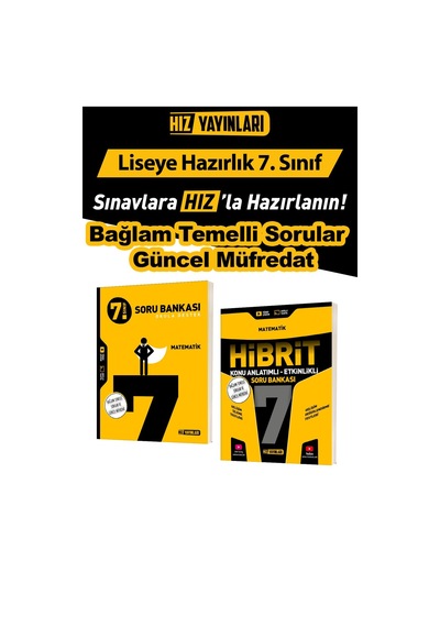 7. Sınıf Matematik Soru Bankası Seti -bağlam Temelli Sorular Ve Güncel Müftedat