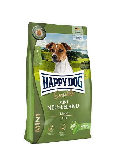 Happy Dog Sensible Mini Neuseeland Kuzu Etli Yetişkin Köpek Maması 4 KG