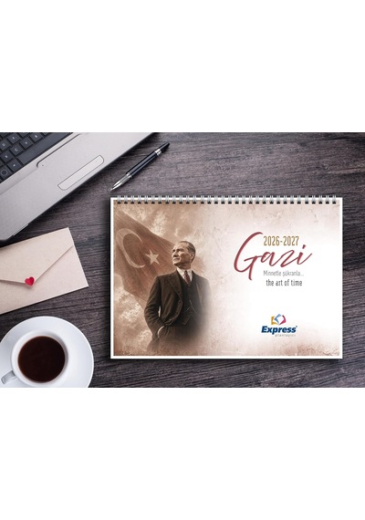 2026-2027 Takvimli A4 Ebat 53 Haftalık Planlayıcı Gazi