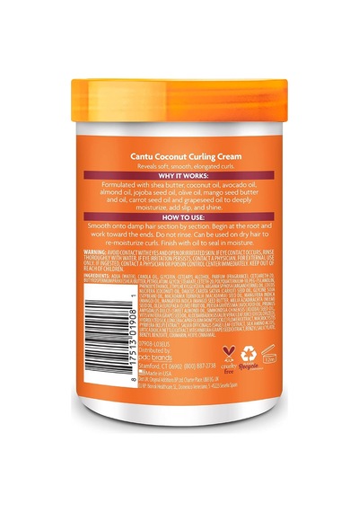 Shea Tereyağı Doğal Saçlar İçin Hindistan Cevizi Kıvırma Kremi, 25 Ounce