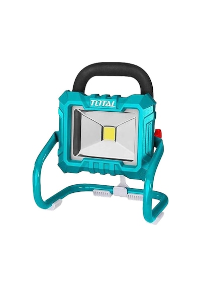 Total Akülü Led Lamba Çalışma Işığı 20v 2ah Maksimum 1800 Lümen