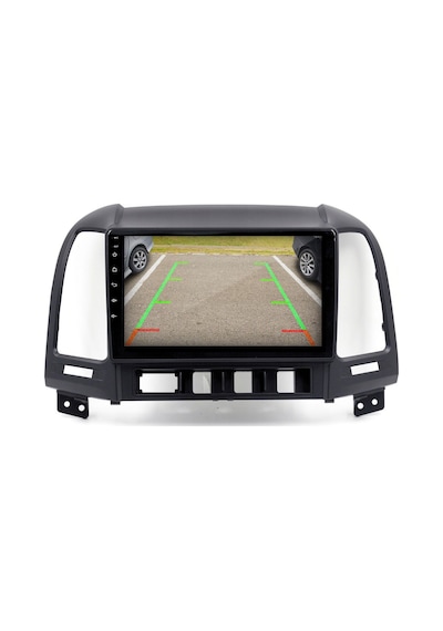 Hyundai Santa Fe Araç Multimedya Android Ekran Carplay Double Teyp 2+32 9" 06-11 Black Cadence