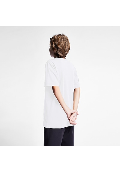 Lescon Beyaz Çocuk Kısa Kol T-shirt 25s-3221-25b