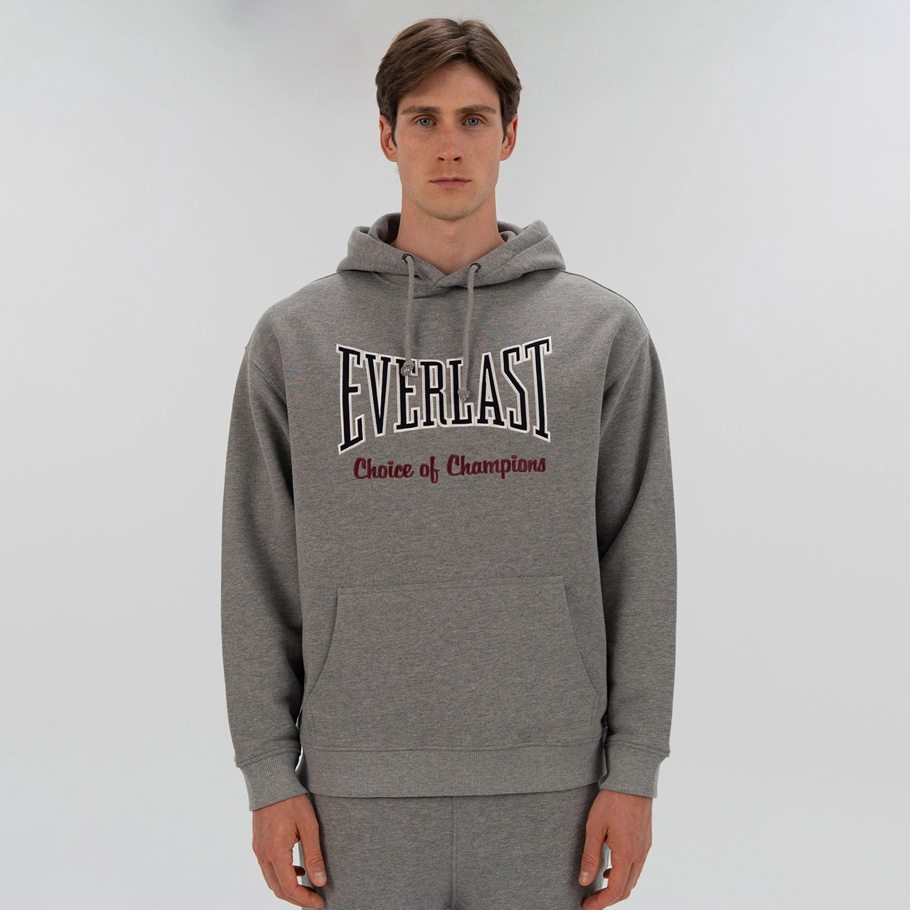 Everlast Heritage Champions Erkek Gri Hoodie Tm0100 Gri