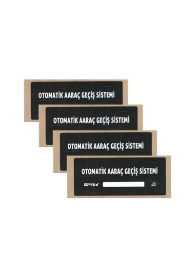 Otopark Geçiş Sistemleri Hgs Etiket Uhf Rfıd Kart 10 Adet