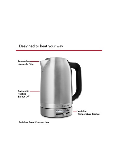 Kitchenaid 1,7 L Isı Ayarlı Su Isıtıcısı 5kek1701