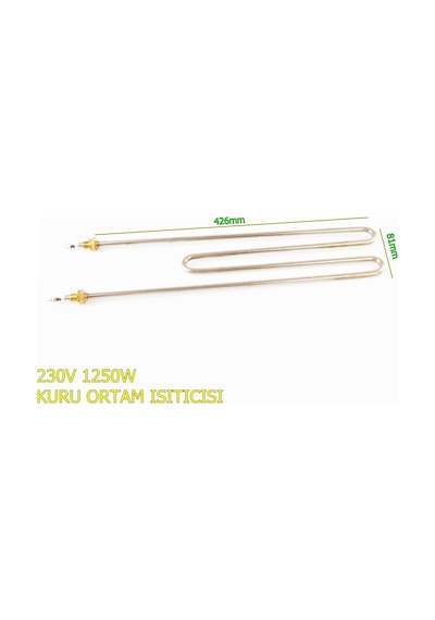 Pizza Fırın Isıtıcı Rezistans Cr304 1250w - Isısan R1076