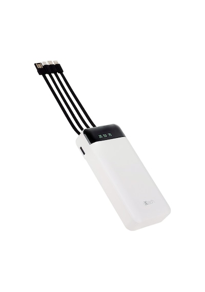 20.000 Mah Powerbank Kablosuz Şarj Cihazı Beyaz Beyaz