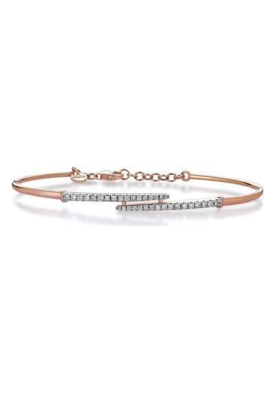 Reis Kuyumculuk T10098 Claw White Bangle