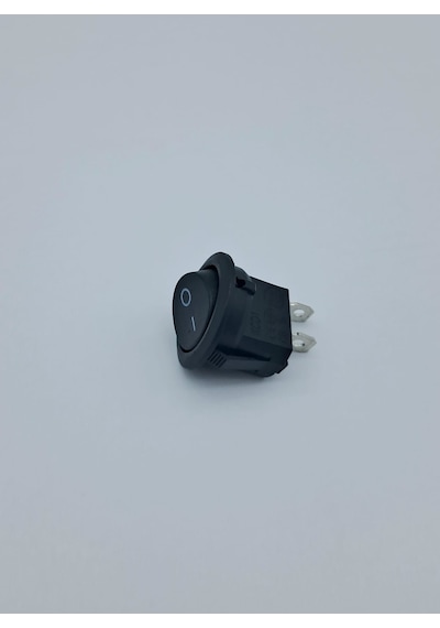 Aç-kapa Buton 12v Tekli 1 Paket 10 Adet Unıversal Cc Siyah