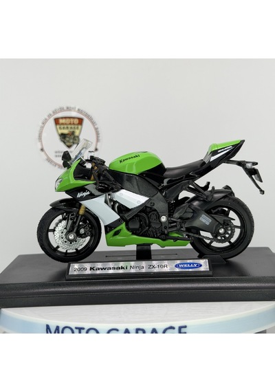 Kawasaki Ninja Zx-10r 1:18 Diecast Motosiklet Modeli