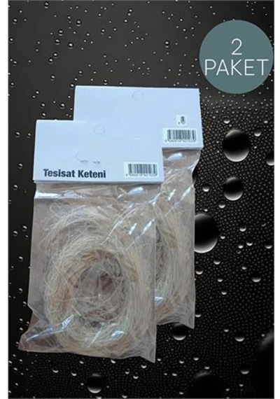 Mey İthalat Transformacion Tesisat Keteni Musluk Su Doğalgaz 2 Paket