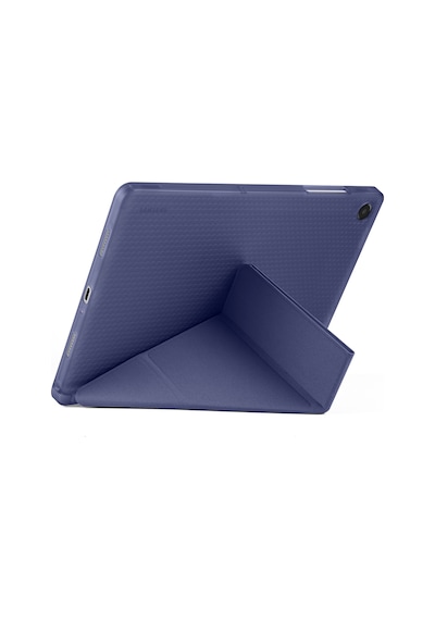 Samsung Uyumlu Galaxy Tab A9 Plus A11+ Üçgen Standlı Uyandırma Fonksiyonlu Tablet Kılıfı Kapaklı Kılıf