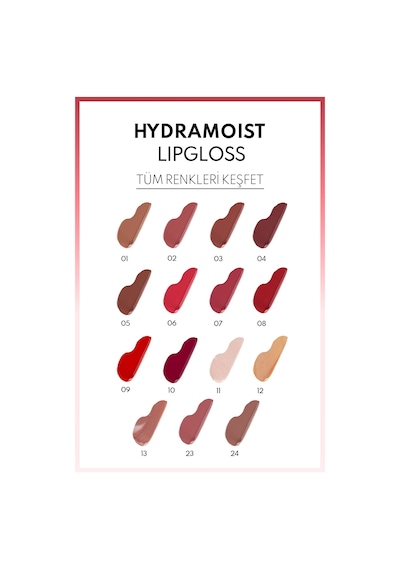 Note Cosmetique Hydramoist Lipgloss 08 Party Mood Nemlendirici Dudak Parlatıcıs - Kırmızı