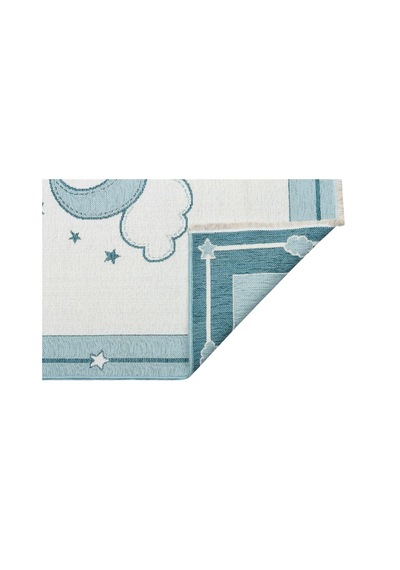 Eko Halı Noa Baby Nb 01 Blue Yıkanabilir Çift Taraflı Yumuşak Dokulu İnce Çocuk-bebek Odası Halısı Mavi Beyaz Eko Halı Noa Baby Nb 01 Blue Yıkanabilir Çift Taraflı Yumuşak Dokulu İnce Çocuk-bebek Odası Halısı Mavi Beyaz
