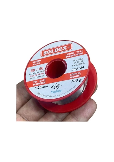 1.2mm 200 Gr Soldex Lehim Teli