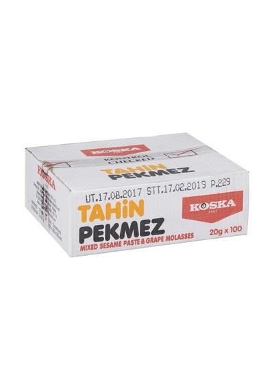 Koska Tahin Pekmez 100 20g Pratik Porsiyonluk Karışım 2'li Ekonomik Paket - 2 Adet Tarı