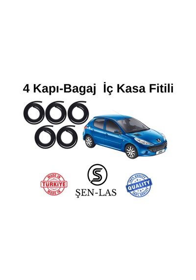 Peugeot 206+ Şen-las 4 Kapı + Bagaj Fitili Şl14211