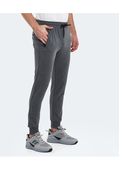 Slazenger OLUFTEN I Erkek Cepli Koyu Gri Eşofman Altı
