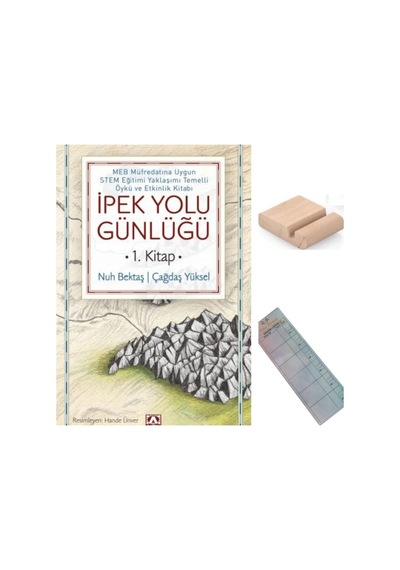 İpek Yolu Günlüğü 1. Kitap/ Nuh Bektaş Çağdaş Yüksek/5. Ve 6. Sınıf /10-12 Yaş Hikaye+tablet Tutucu