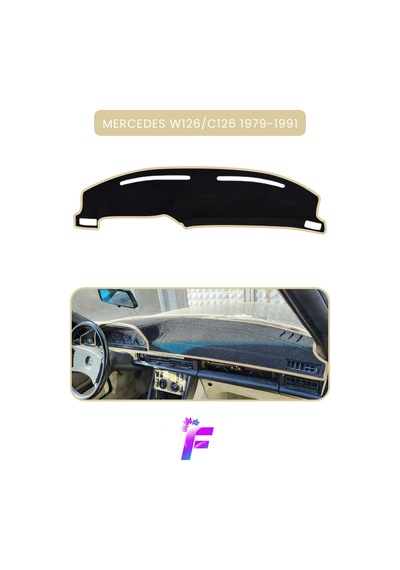Mercedes W126 1976-1985 Uyumlu Ön Göğüs Koruma Hızlı Ve Kolay Montaj Kaymaz Tasarım Td55